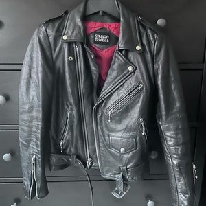 Straight To Hell Leather Jacket